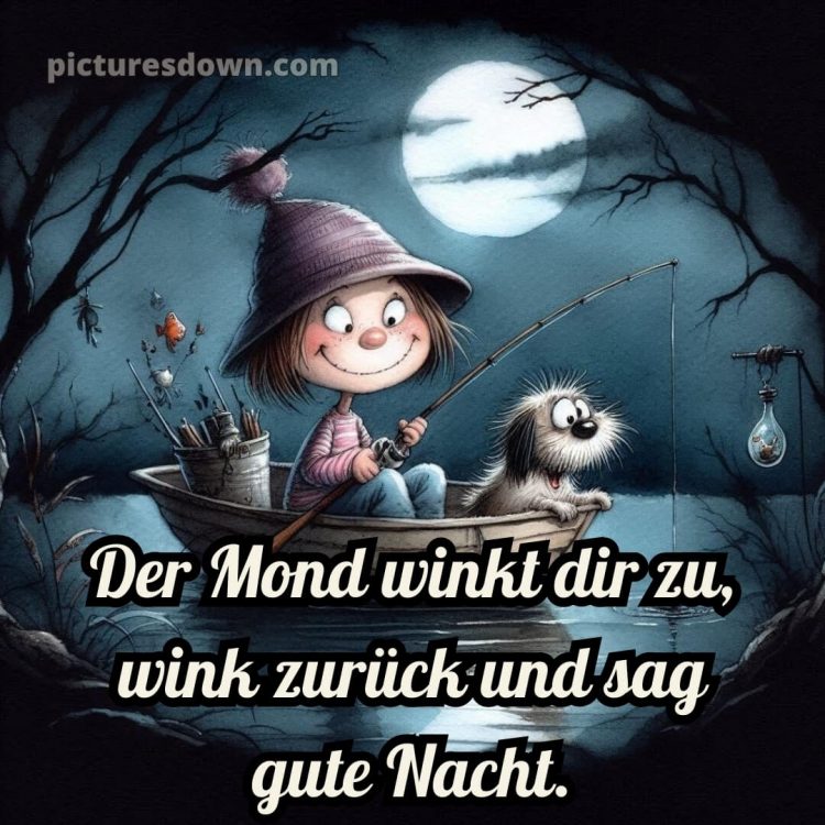 Lustige gute nacht bilder für whatsapp bild Boot kostenlos