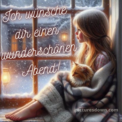 Schönen abend und später eine gute nacht bilder kostenlos whatsapp bild Schnee kostenlos