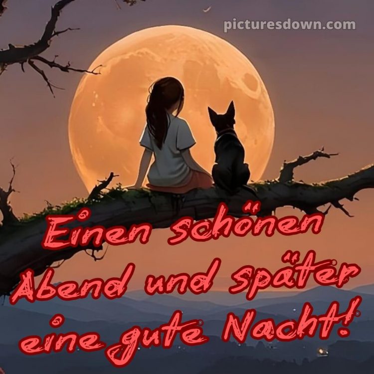Schönen abend und später eine gute nacht bilder kostenlos whatsapp bild Zweigstelle kostenlos