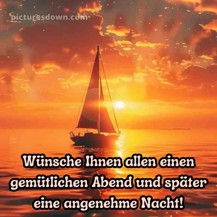 Schönen abend und später eine gute nacht bilder kostenlos whatsapp mittwoch bild Meer kostenlos