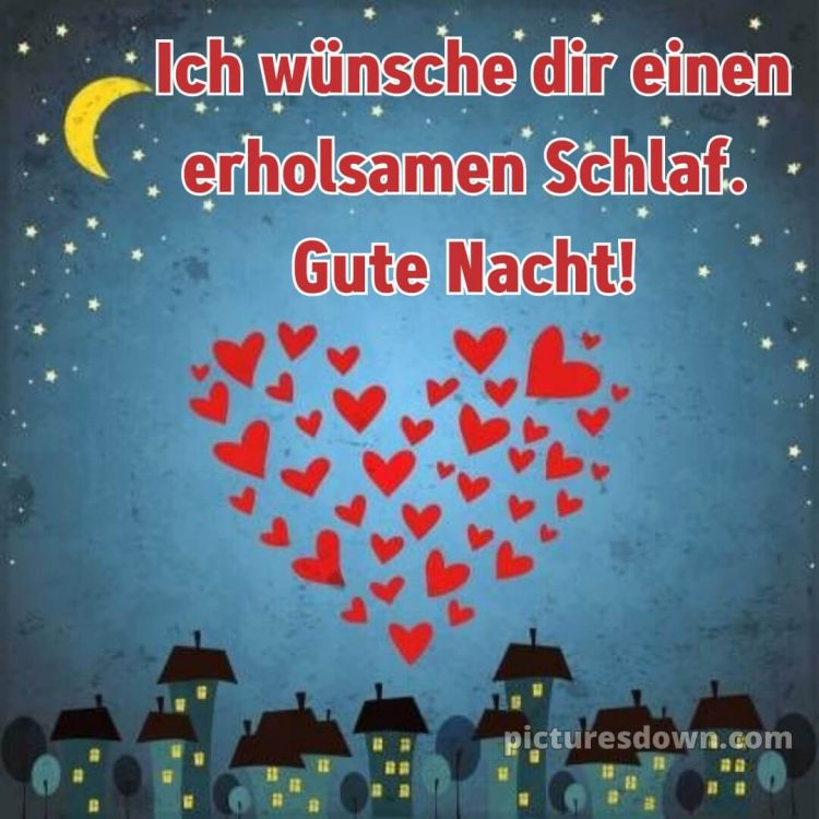Süß gute nacht bilder für whatsapp bild Häuser kostenlos