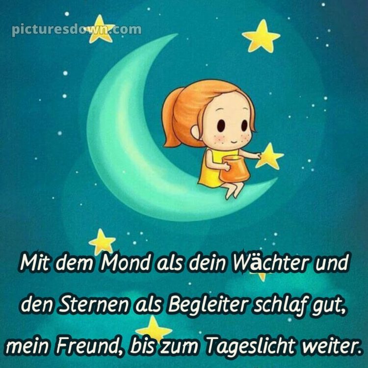 Süß gute nacht bilder für whatsapp bild Himmel kostenlos