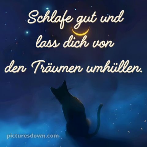 Whatsapp kostenlose gute nacht bilder kostenlos bild Sterne und Mond kostenlos