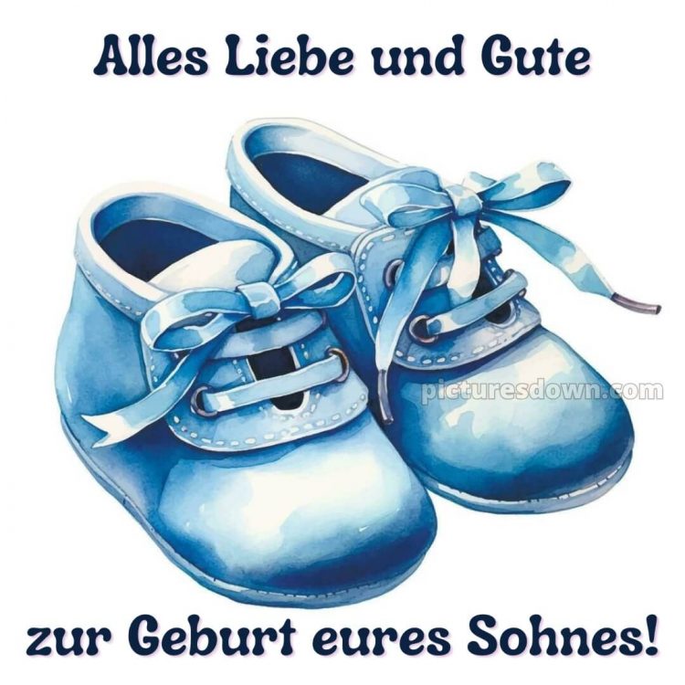 Glückwünsche zur geburt junge bild Schuhe kostenlos