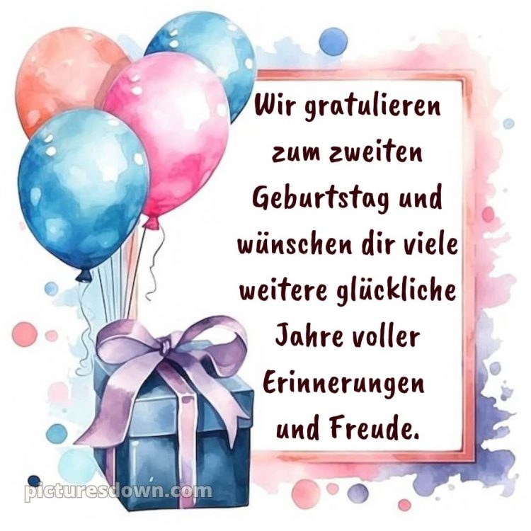 Kurze geburtstagswünsche 2 geburtstag bild Band kostenlos