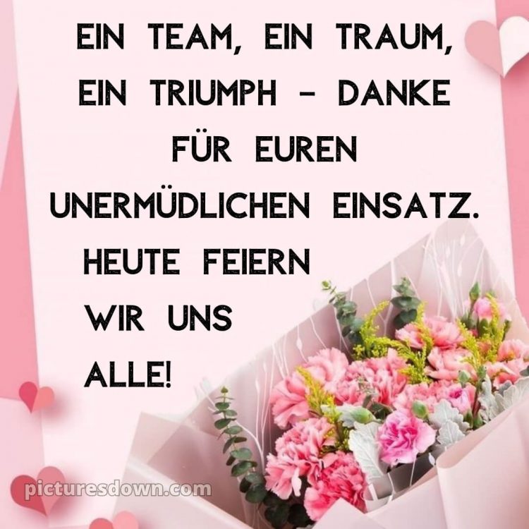 Kurze glückwünsche zum firmenjubiläum bild Bouquet kostenlos