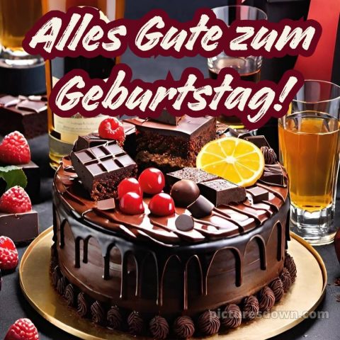 Kurze glückwünsche zum geburtstag bruder bild Schokolade kostenlos