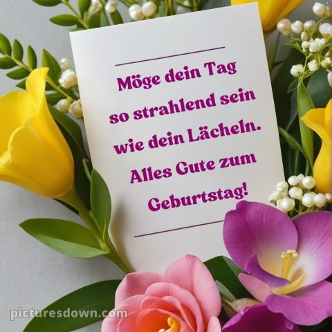 Kurze glückwünsche zum runden geburtstag bild Wunsch kostenlos