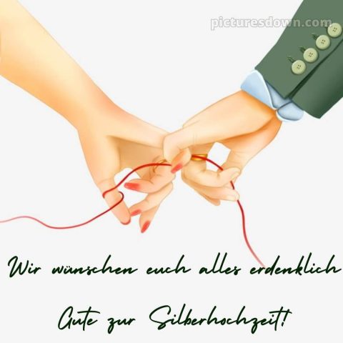 Kurze glückwünsche zur silberhochzeit bild Hände kostenlos
