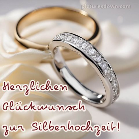 Kurze glückwünsche zur silberhochzeit bild Diamanten kostenlos