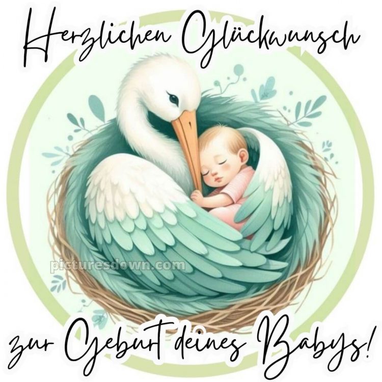 Liebevolle glückwünsche zur geburt bild Flügel kostenlos