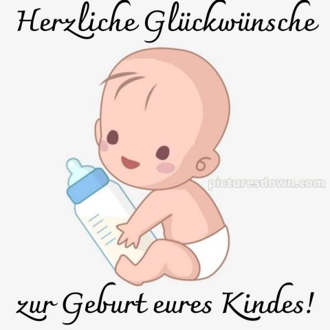 Wünsche zur geburt bild Windel kostenlos