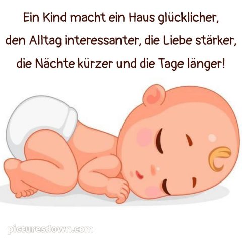 Baby Glückwünsche bild Windel kostenlos