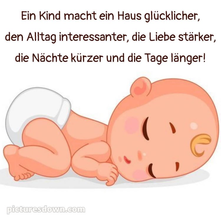 Baby Glückwünsche bild Windel kostenlos