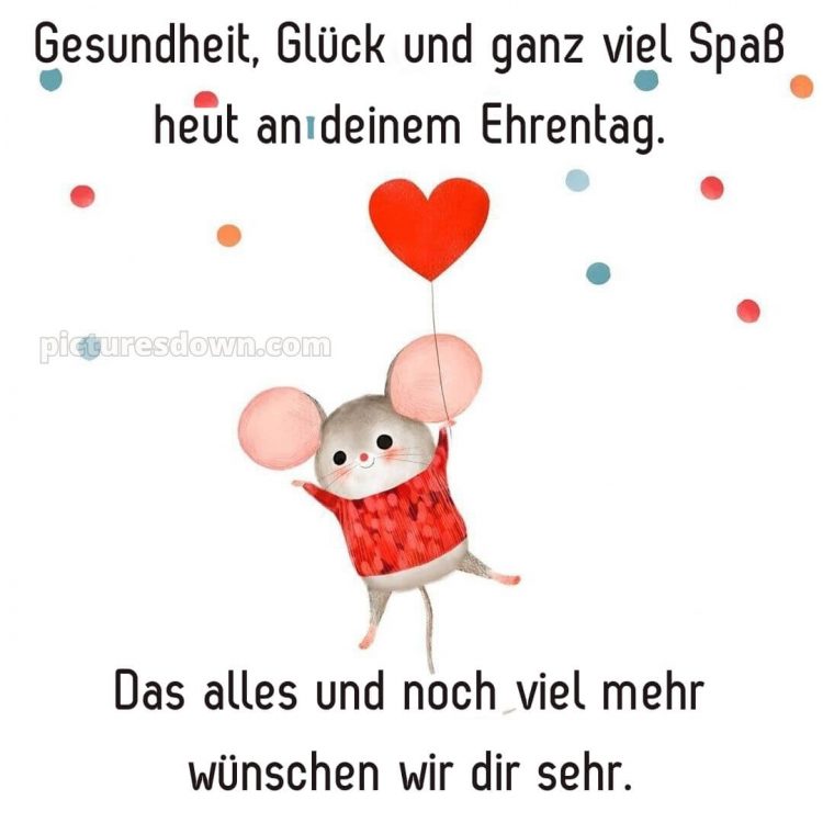 Coole geburtstagssprüche für jungs bild Maus kostenlos