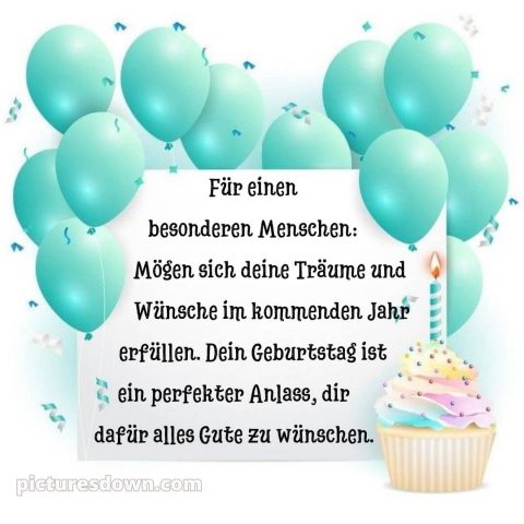 Geburtstag spruch bild Karte kostenlos