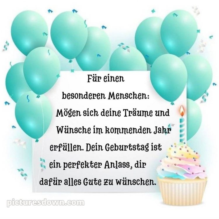 Geburtstag spruch bild Karte kostenlos