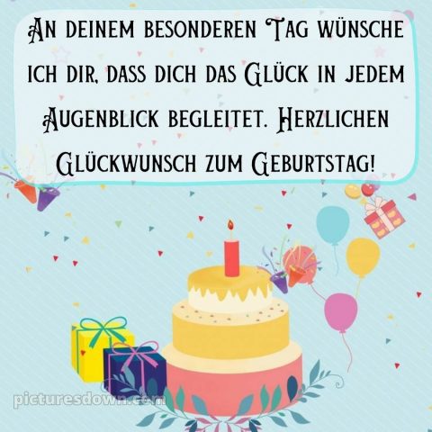 Geburtstag spruch bild Geschenk kostenlos