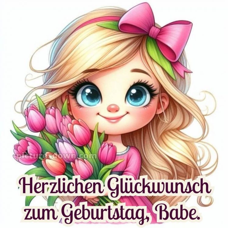 Geburtstagswünsche mädchen bild Mädchen kostenlos