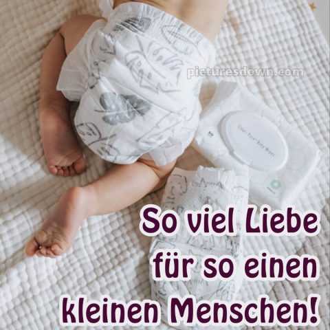 Glückwünsche geburt bild Windel kostenlos