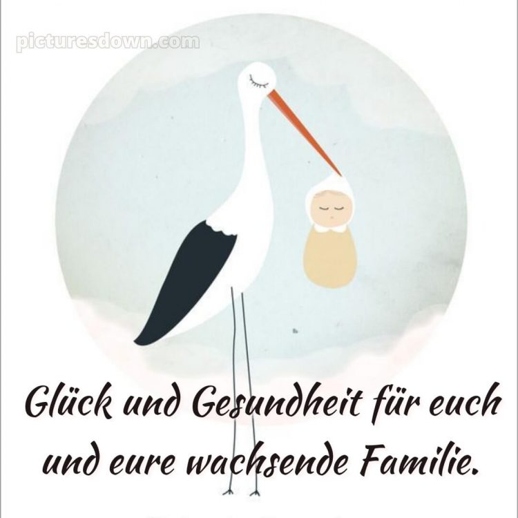 Glückwünsche geburt bild Kind kostenlos
