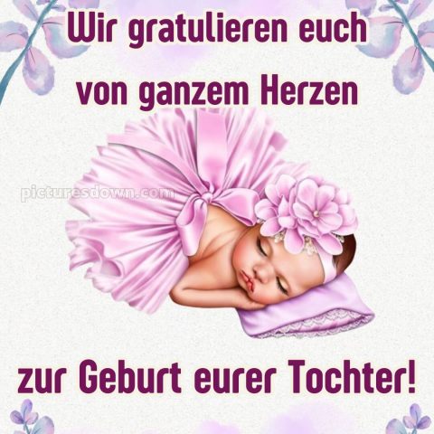 Glückwünsche zur geburt mädchen bild Kleid kostenlos