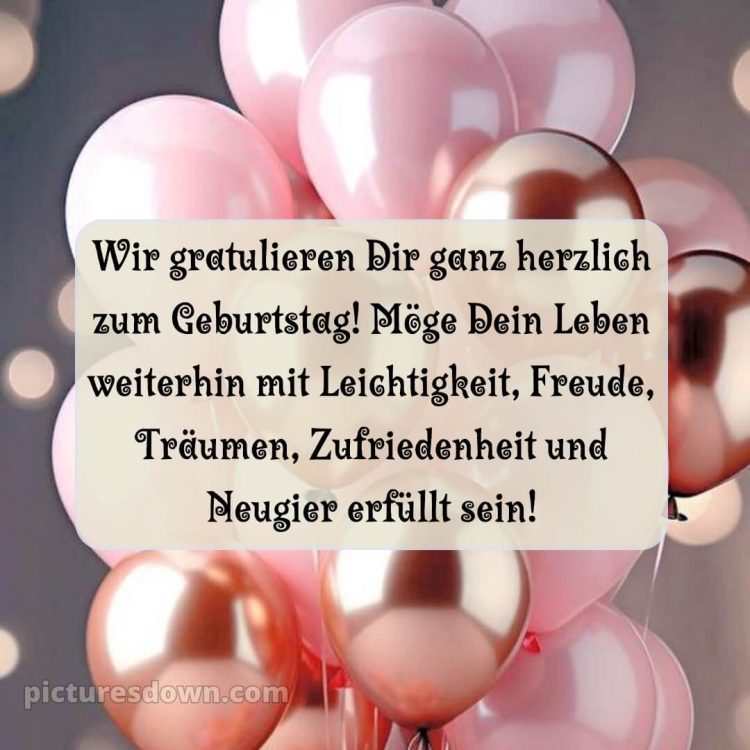 Glückwunsch Geburtstag bild Wunsch kostenlos