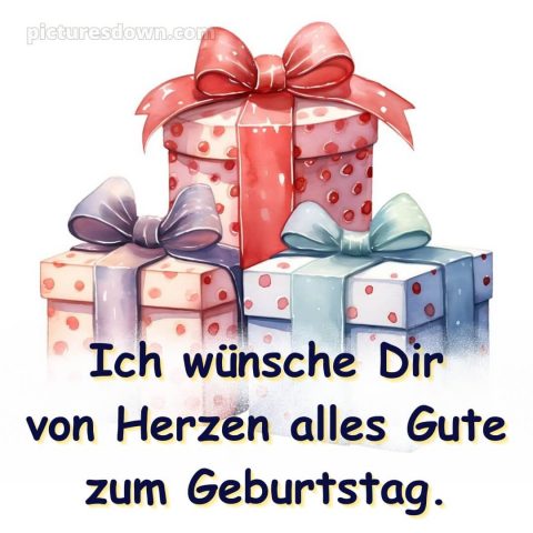 Glückwunsch Geburtstag bild Geschenke kostenlos