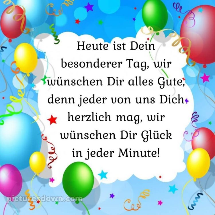 Glückwunsch Geburtstag bild Karte kostenlos