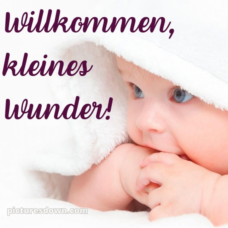 Kurze glückwünsche zur geburt bild 1 kostenlos
