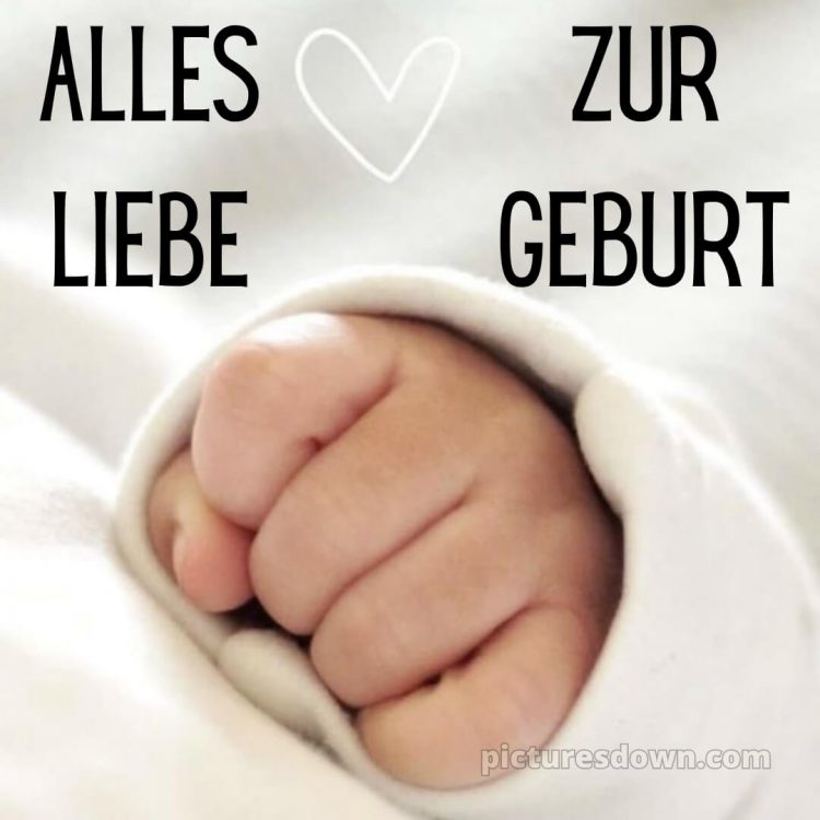 Kurze glückwünsche zur geburt bild 4 kostenlos