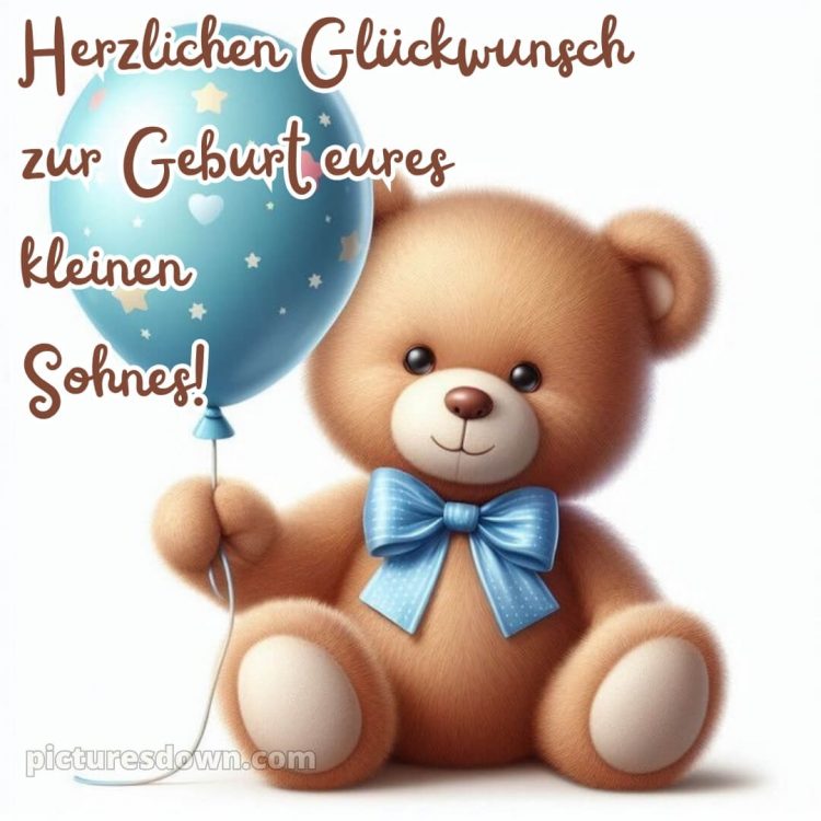 Kurze glückwünsche zur geburt eines jungen bild 5 kostenlos