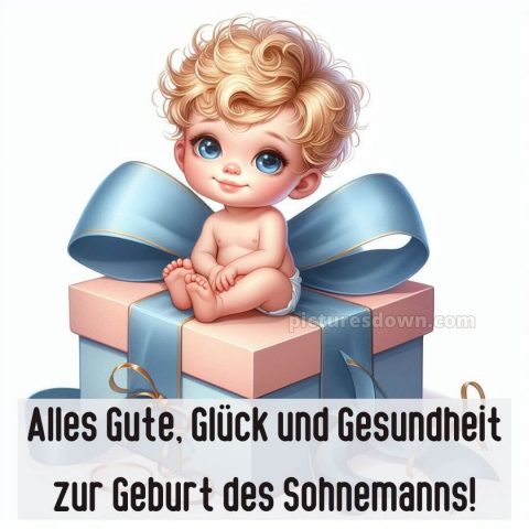 Kurze glückwünsche zur geburt eines jungen bild 6 kostenlos
