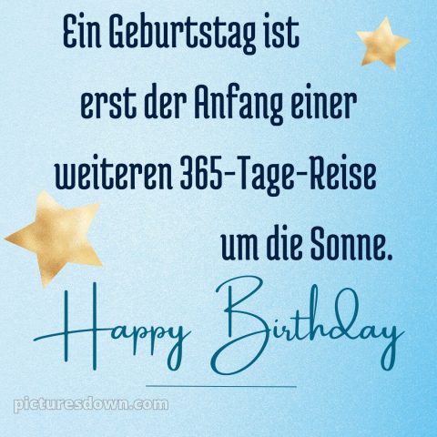 Sprüche geburtstag bild Sterne kostenlos
