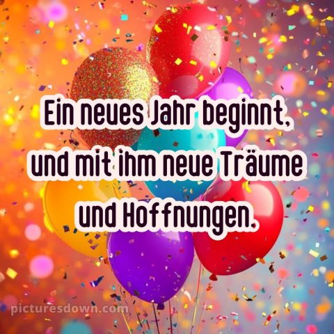 Sprüche geburtstag bild Konfetti kostenlos