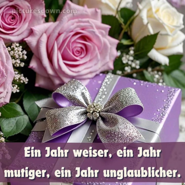 Sprüche geburtstag bild Geschenk kostenlos