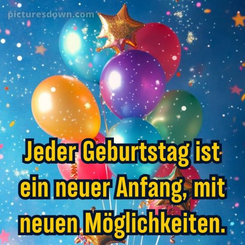 Sprüche geburtstag bild Himmel kostenlos