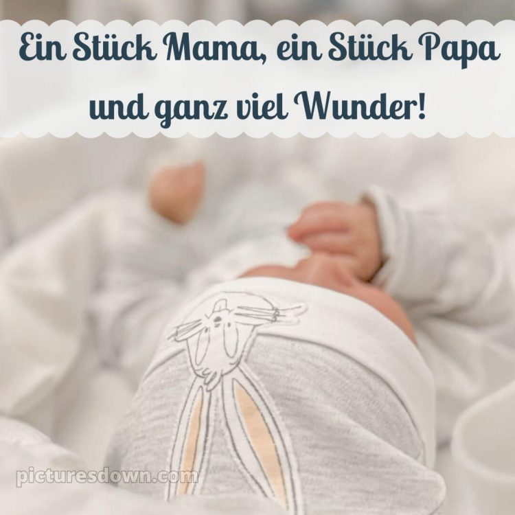 Whatsapp glückwünsche zur geburt bild Kappe kostenlos