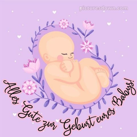 Whatsapp glückwünsche zur geburt bild Blumen kostenlos