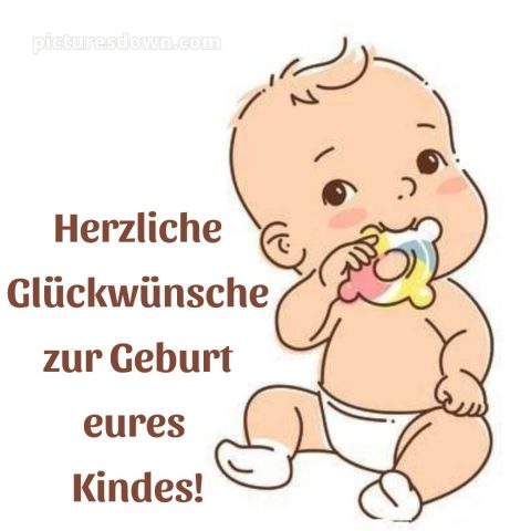 Whatsapp glückwünsche zur geburt bild Kleinkind kostenlos