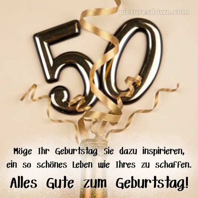 Alles gute zum 50 geburtstag frau bild Bänder kostenlos