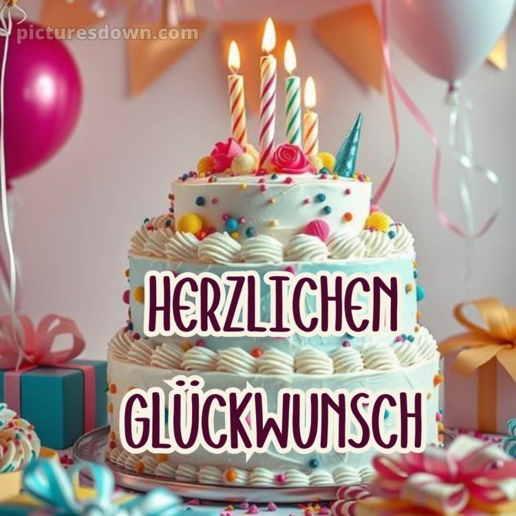 Alles gute zum geburtstag bilder frau bild Kerzen kostenlos