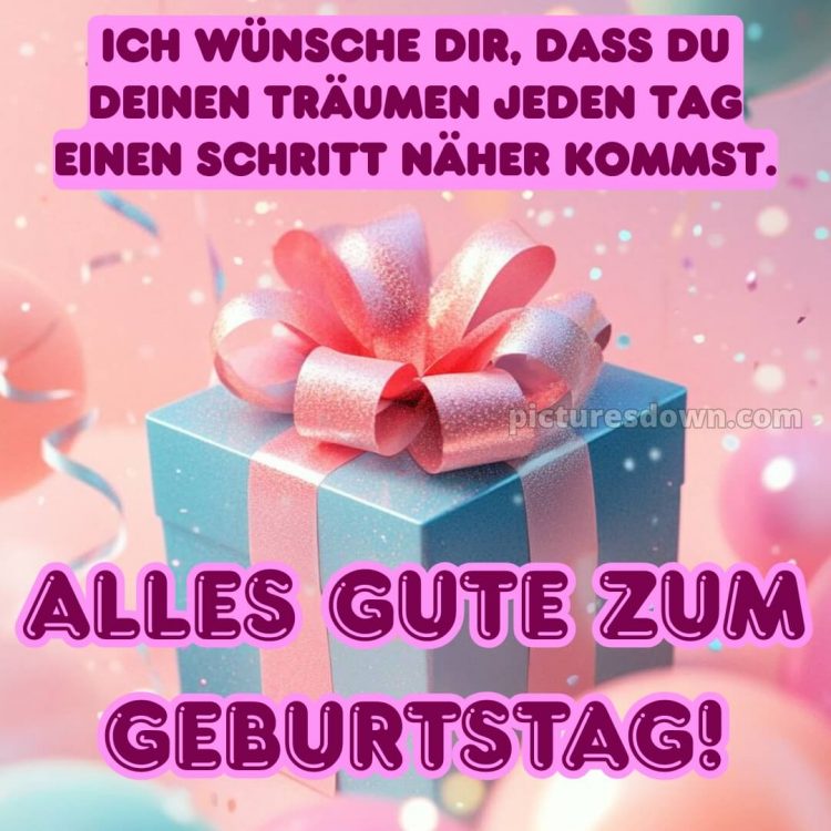 Alles gute zum geburtstag frau bild Bogen kostenlos
