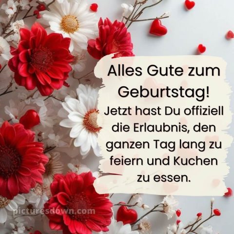 Alles gute zum geburtstag frau lustig bild Karte kostenlos