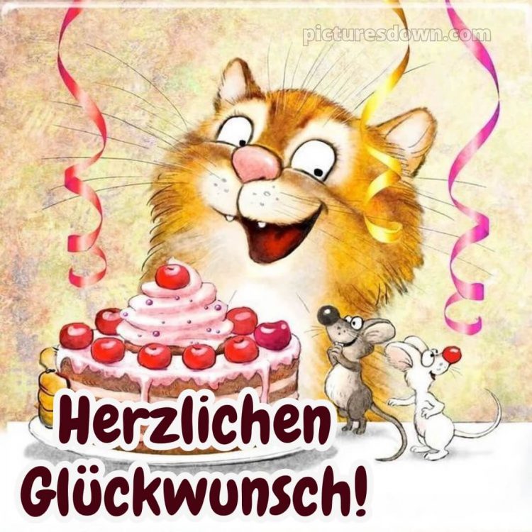 Alles gute zum geburtstag lustig bild zwei Mäuse kostenlos