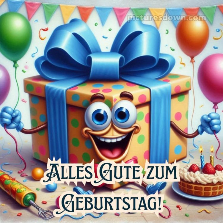 Alles gute zum geburtstag lustig bild Bogen kostenlos