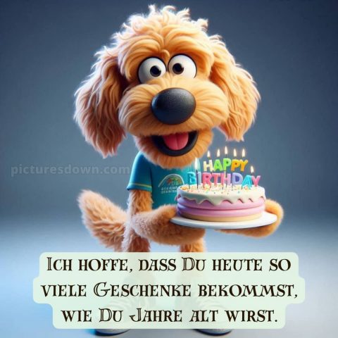 Alles gute zum geburtstag lustig frau bild Kerzen kostenlos
