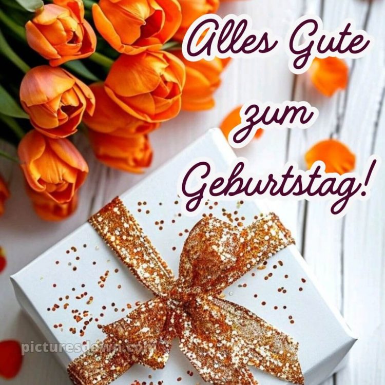 Geburtstagsgrüße alles gute zum geburtstag frau bild Geschenk kostenlos