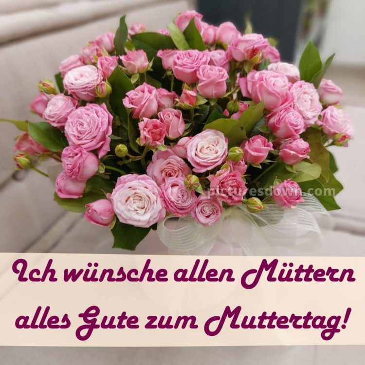 Ich wünsche allen müttern alles gute zum muttertag bild Rosen kostenlos