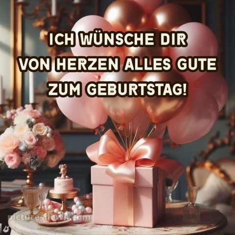 Ich wünsche dir von herzen alles gute zum geburtstag bild 1 kostenlos